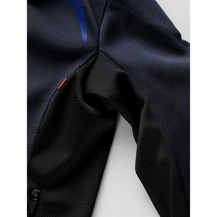 STJ421D ST-X THE MESH D3O PROTECT PARKA〔MINERVA〕 BLACK｜メッシュ