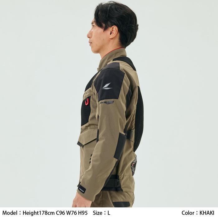 在庫限り】【在庫限り】RSJ340 コンパス エアー ジャケット KHAKI