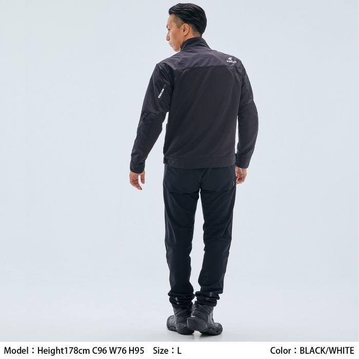 ナカジー タイチ公式通販】RSJ347 オーバーラップ メッシュパーカ | TAICHI