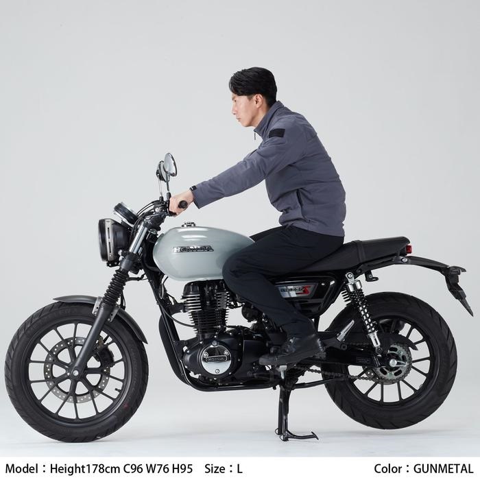 在庫限り】 RSJ355 クイックドライ スマート ジャケット GUNMETAL