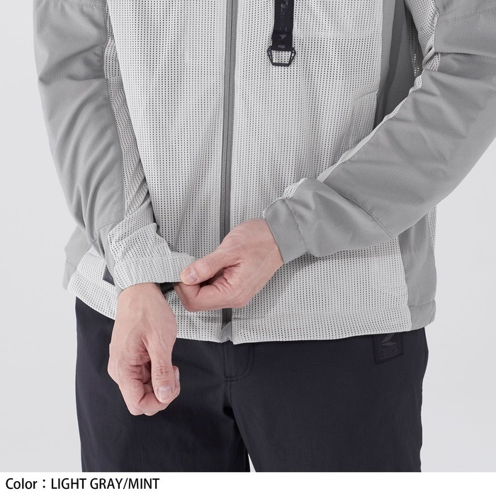 RSJ356 ライトエアージャケット NAVY/LIGHT GRAY｜メッシュジャケット