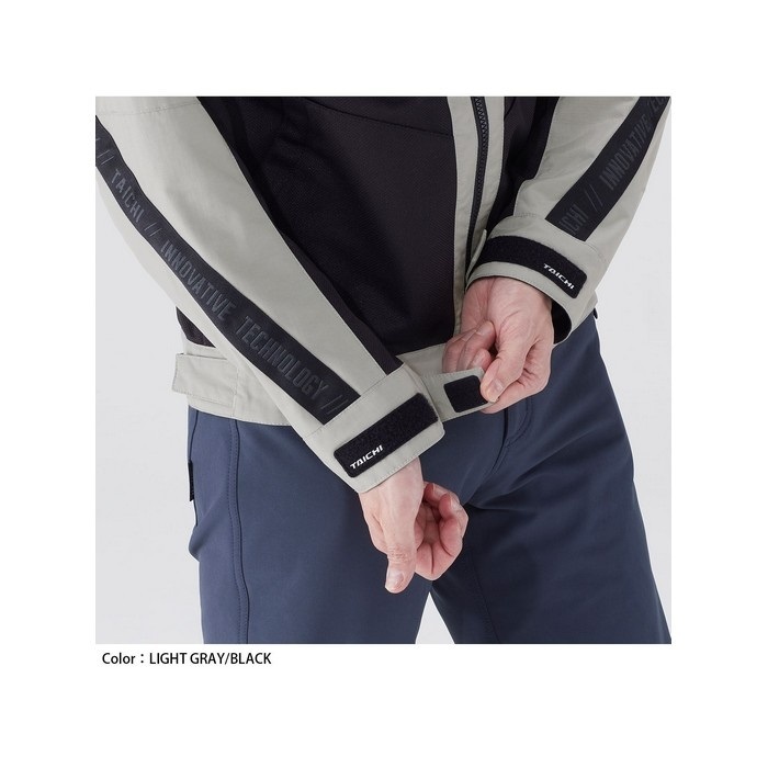 在庫限り】RSJ345 トルクエアージャケット LIGHT GRAY/BLACK｜メッシュ