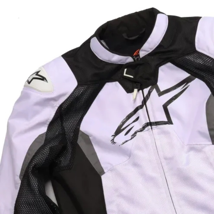 T-GP IGNITION V2 AIR JACKET ASIA 12 BLACK WHITE｜メッシュ