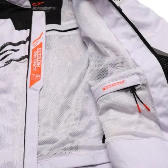 T-GP IGNITION V2 AIR JACKET ASIA 12 BLACK WHITE｜メッシュ