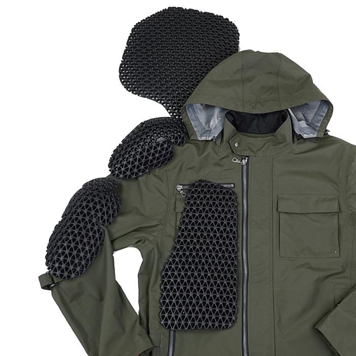 RR7247 デュアルテックス ストームパーカーFP エンボスダーク