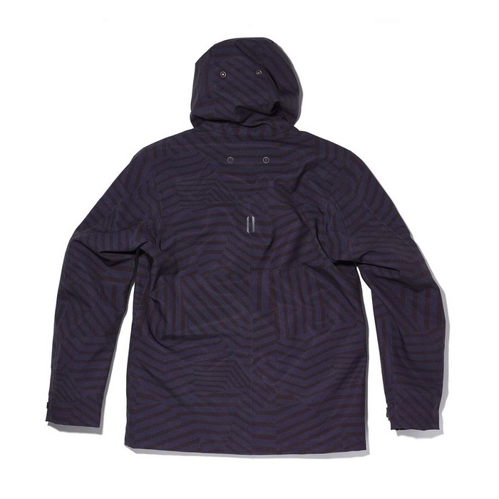 6578 URBAN LOADER パーカージャケット ネイビー/カモフラ｜オール