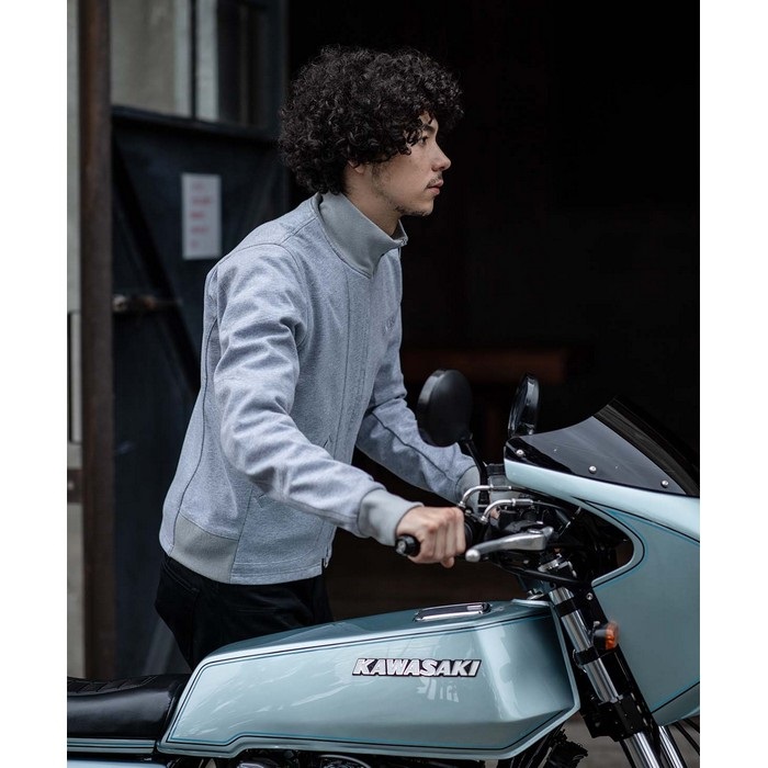 6583 PROTEX JACKET ジャージ ライトグレー｜オールシーズンジャケット