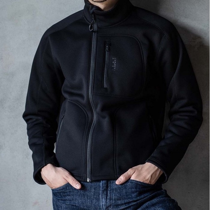 6584 HRT5 JACKET 防寒ミドラージャケット ブラック｜オールシーズン