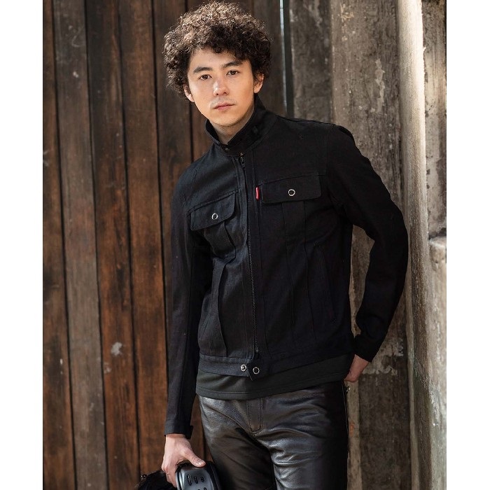 6590 CORSA TRACKER JACKET トラッカータイプジャケット ブラック