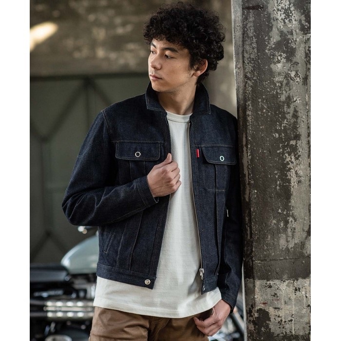 6590 CORSA TRACKER JACKET トラッカータイプジャケット ネイビー