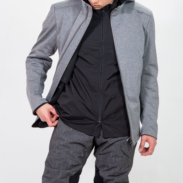 パワーエイジ PJ-24208 イージーライドウォームパーカー XL グレー PJ-24208 イージーライドウォームパーカー グレー｜ウィンター