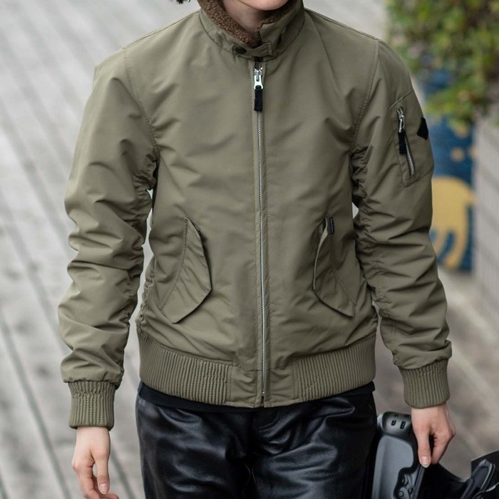 レディース 6273 MAVERICK-CFT フライトジャケット カーキ｜ウィンター