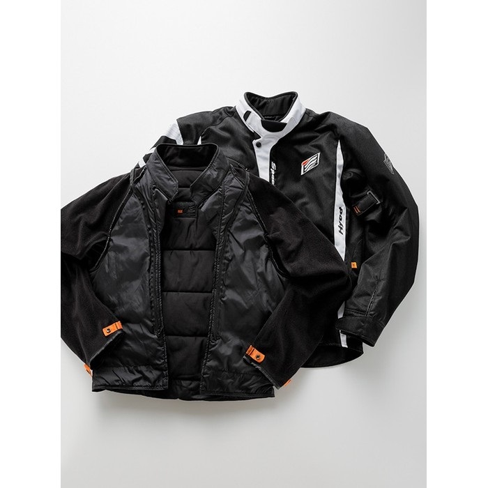 STJ557D ST-X TEXTILE〔BACK-iD SP D3O〕 BLACK/WHITE｜ウィンター