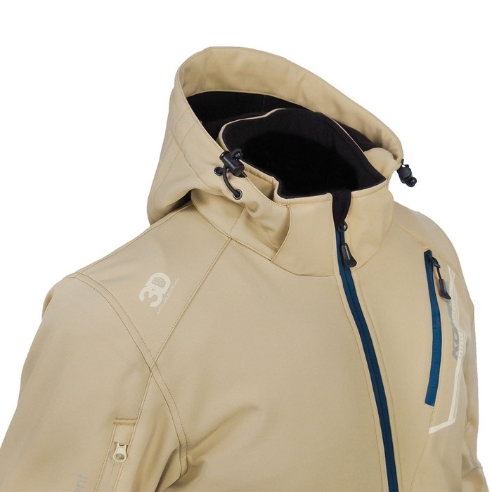 JK-579 プロテクトソフトシェルウインターパーカ 【HR-Black/Red