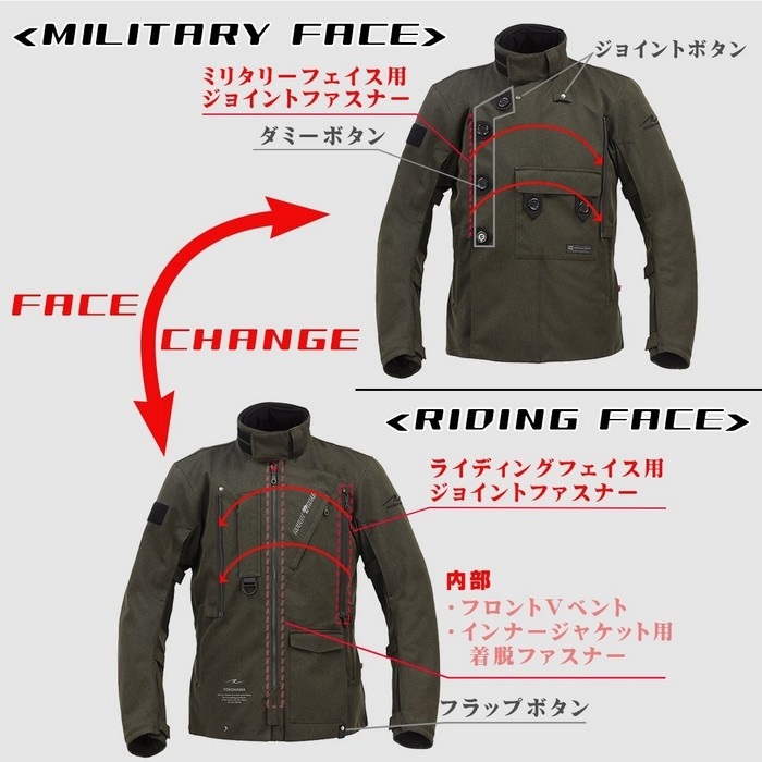 RR7755 プリマロフトダブルフェイスオールシーズンジャケット