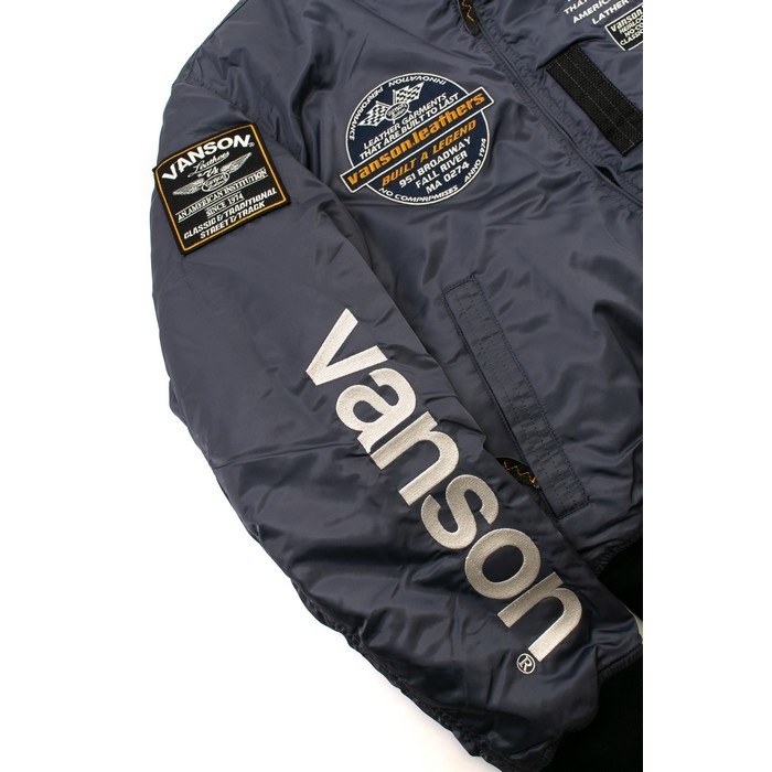 VS25108W MA-1 JACKET GRAY/IVORY｜ウィンタージャケット｜の通販なら
