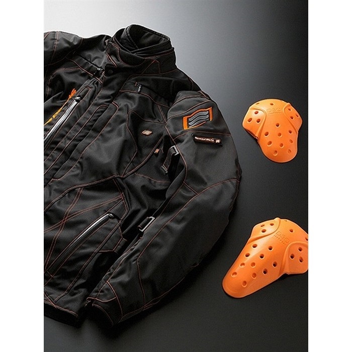 STJ514DN ST-W VOYAGER D3O BLACK/ORANGE STITCH｜ウィンター
