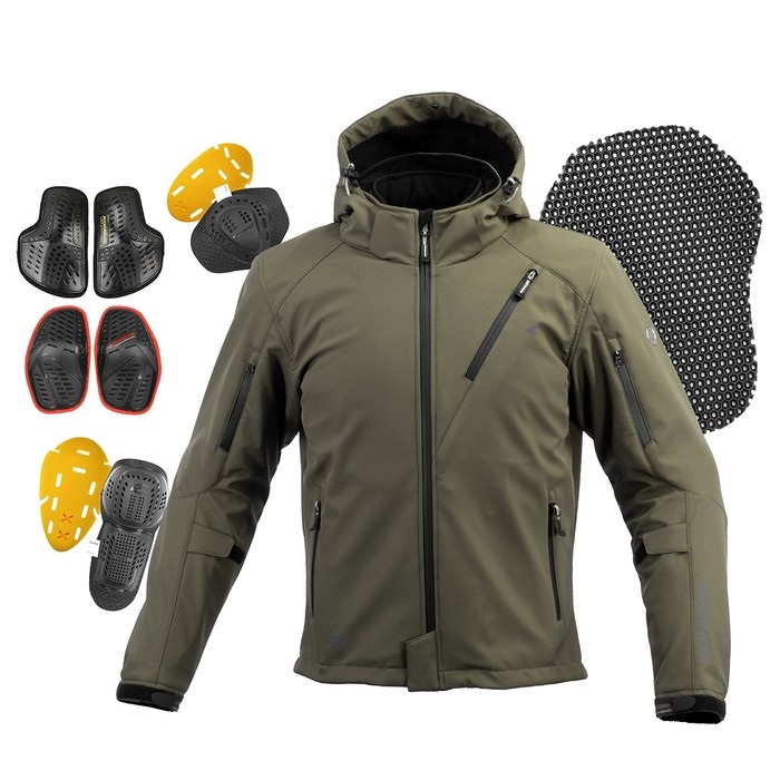 JK-5792 プロテクトソフトシェルウィンターパーカ - IFU 【mallard