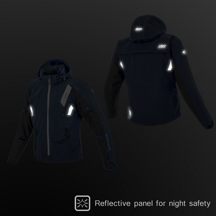 JK-637 エニグマG2ソフトシェルジャケットソリアーノⅡ Black