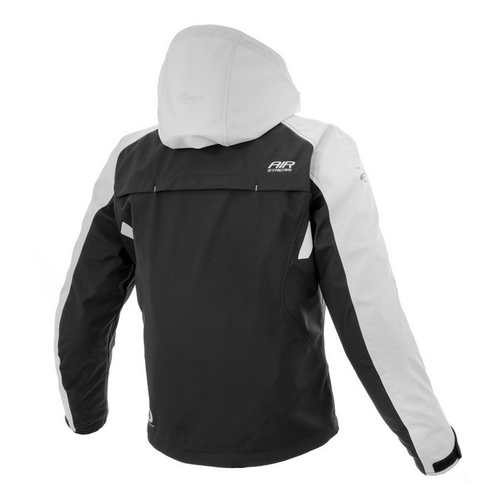 JK-637 エニグマG2ソフトシェルジャケットソリアーノⅡ L.Grey Black