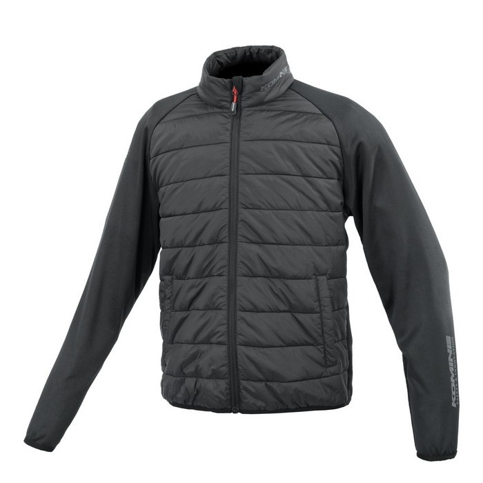 JK-5795 エニグマG2 ソフトシェルパーカ Light Grey Black｜ウィンター