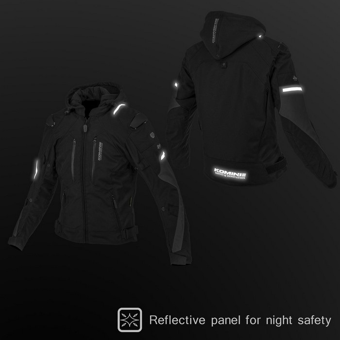 JK-636 エニグマG2ウインタージャケット-クオンタム プラス Black Neon