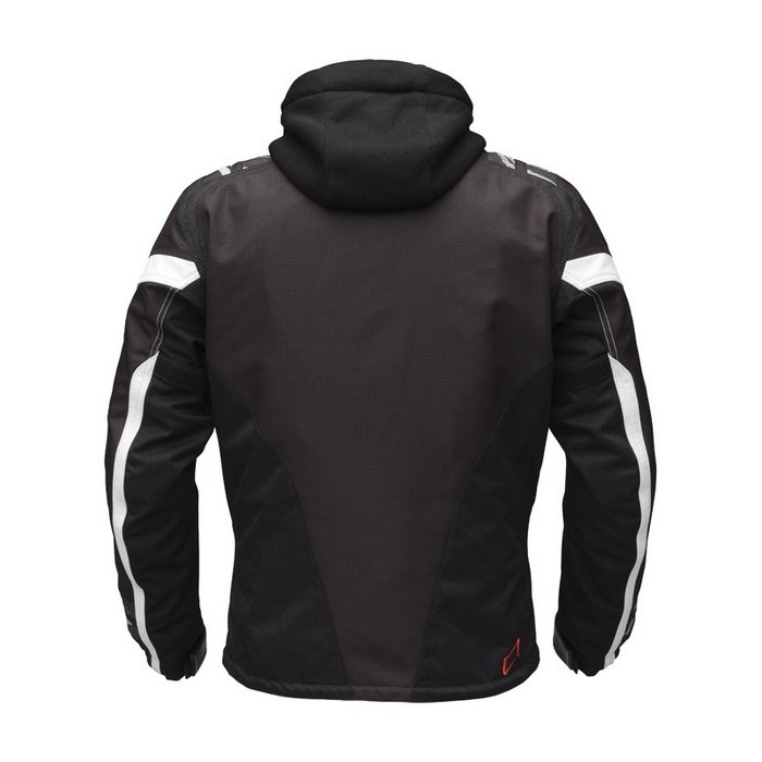 STJ614DN ST-W SPEED PARKA D3O CROSS BLACK/BLACK KNIT