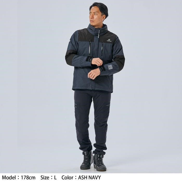 RSJ731 ヒューズ オールシーズンジャケット ASH NAVY｜ウィンター