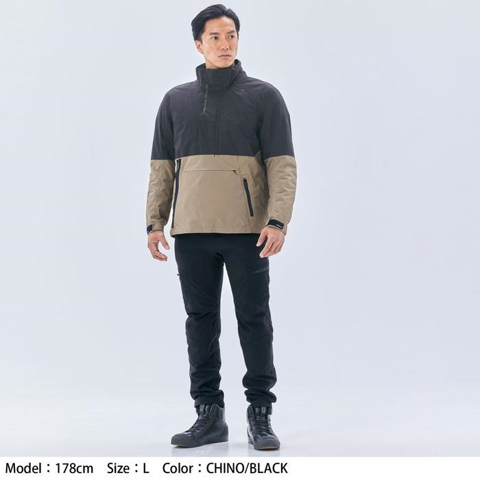 RRR3 RSJ733 モトレック オールシーズンパーカ CHINO/BLACK｜ウィンター