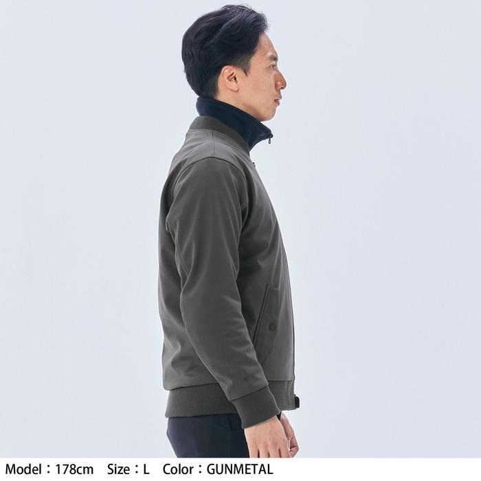 グレー ジャンパー フロントジッパー付き 楽天市場】フロントジップ ジャケットの通販