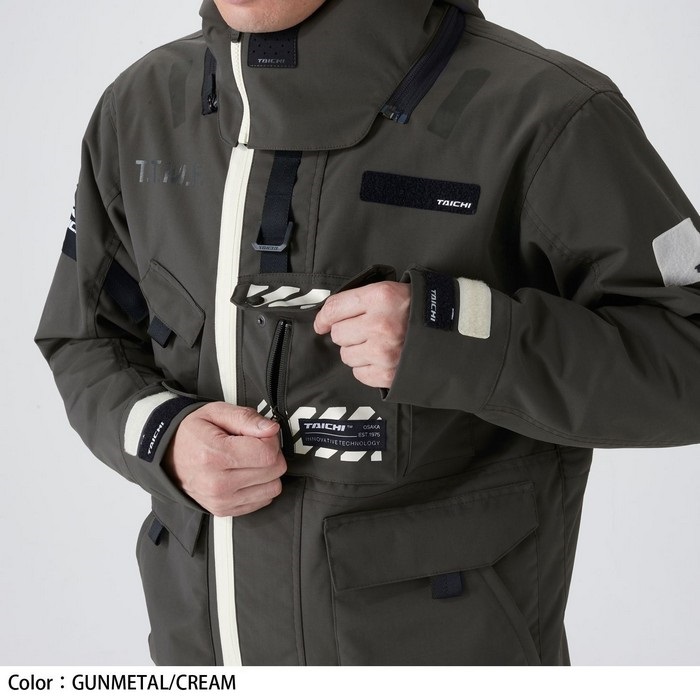 ジャケット・アウター RSMXS オーバーサイズリブハイネック フェイクレザー/ダック ブルゾン | MSG