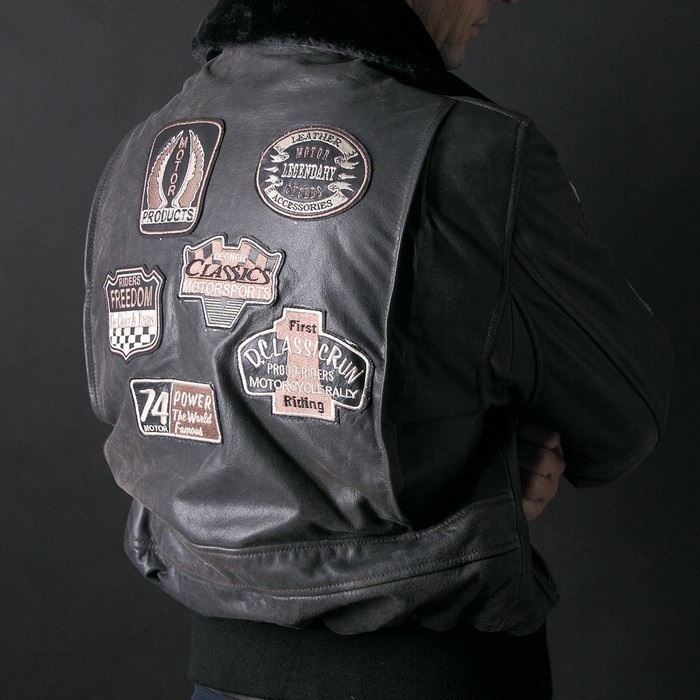 レザージャケット　フライトジャケット 16WJ-10 ヴィンテージフライトジャケット ブラック｜レザージャケット