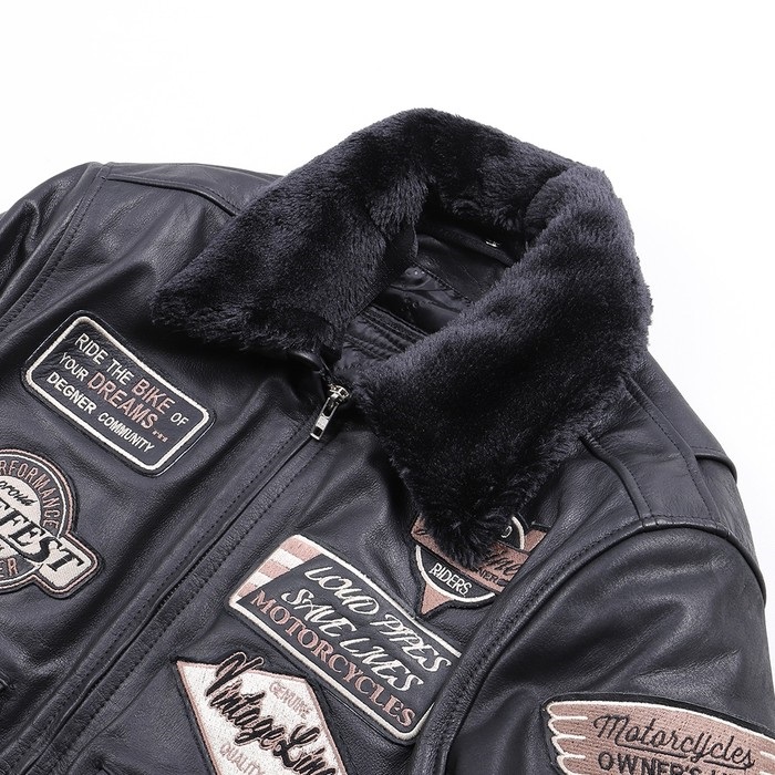 16WJ-10 ヴィンテージフライトジャケット ブラック｜レザージャケット