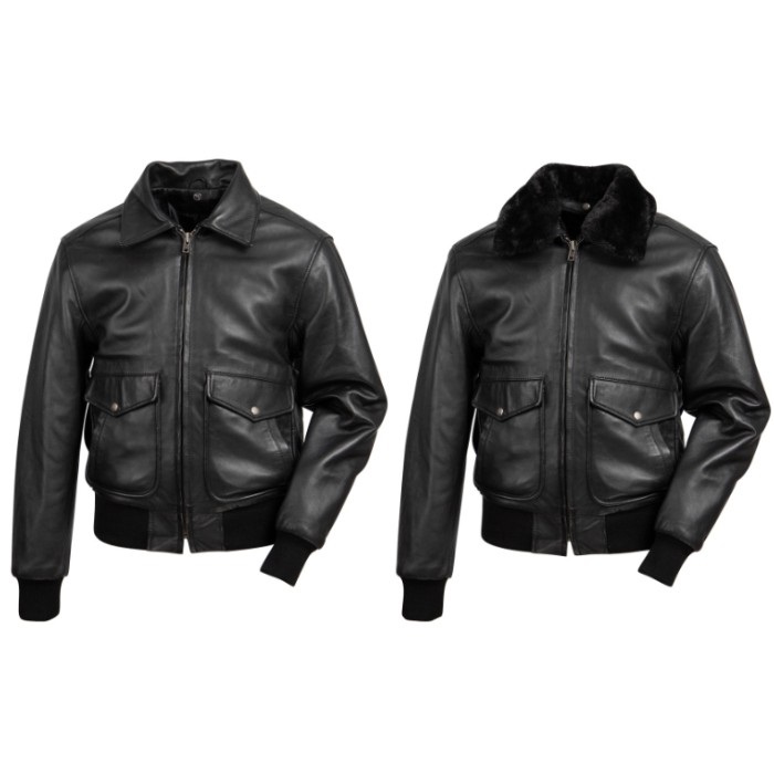 25WJ-4 シープレザーフライトジャケット ブラック｜レザージャケット