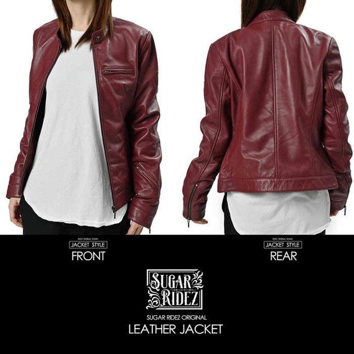 SugarRidez】HEARTS JACKET WINE RED SLJ203【レディース