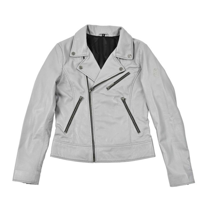 SugarRidez】QUEEN JACKET GRAY SLJ104【レディース】｜レザー