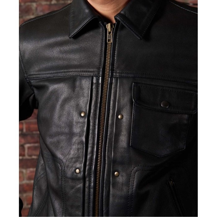 ライダースジャケット レザージャケット 1664 RODEO LEATHER JACKET レザーシングルライダースジャケット
