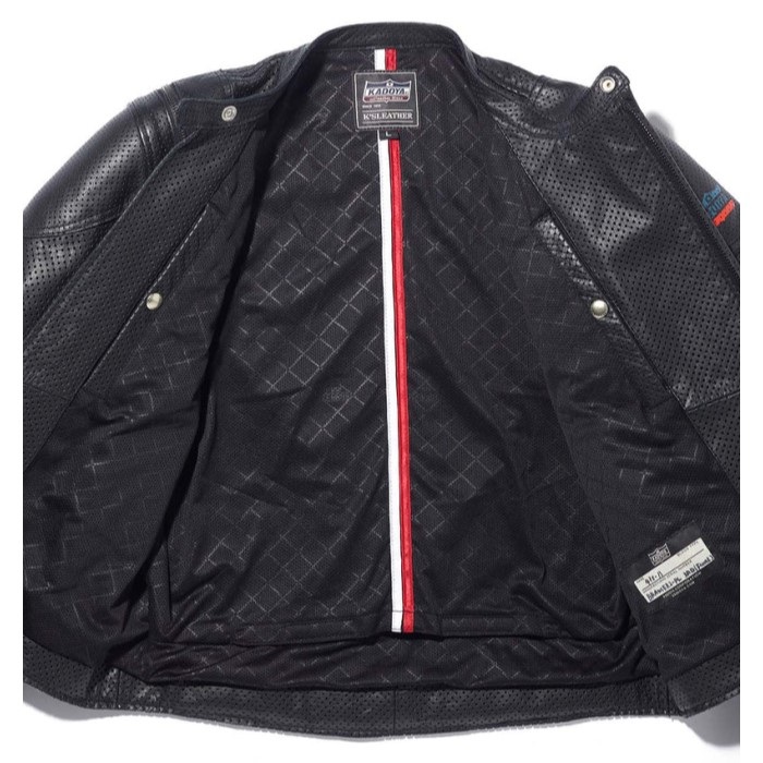 う　美品　ブラックレザー　ダブルライダースジャケット ブラックレザーダブルライダースジャケット