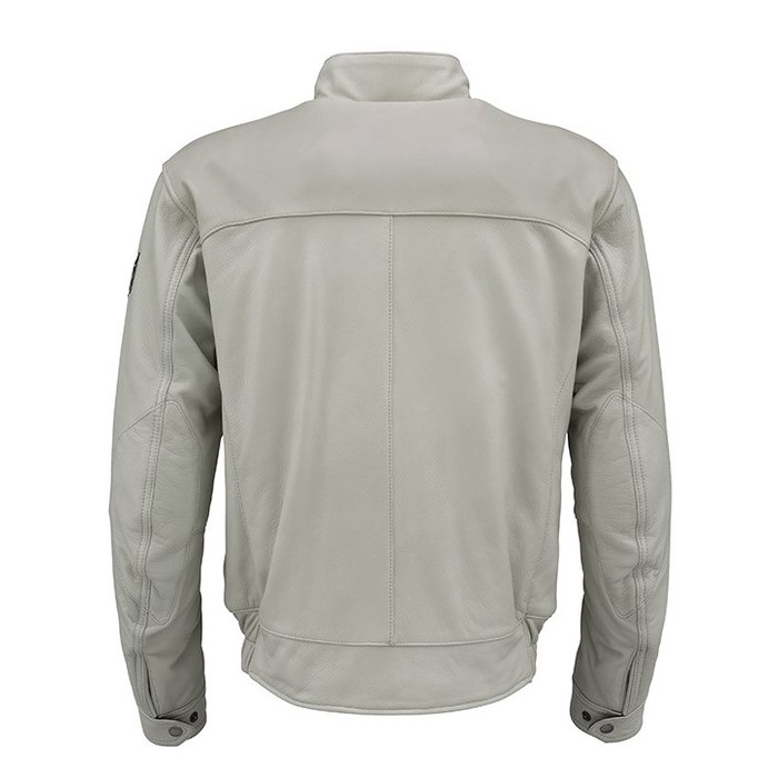 HSL524D ST-X LEATHER〔HALBERD D3O〕 IVORY｜レザージャケット｜の