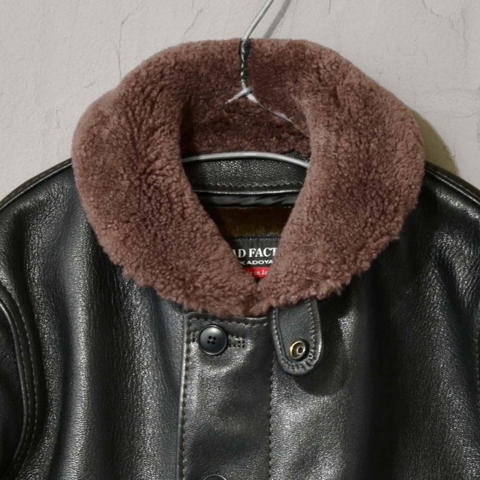 1度のみ着用SCHAFFEN ライダース レザージャケット SCHAFFEN シャッフェン SINGLE ZIP RIDERS シングル ジップアップ