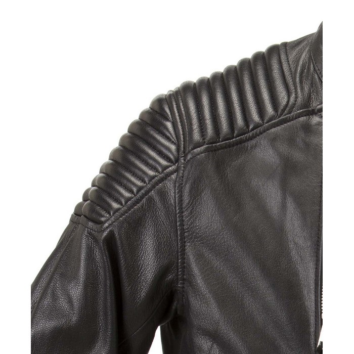 1188 FENNEL レザーダブルライダースジャケット ブラック｜レザー