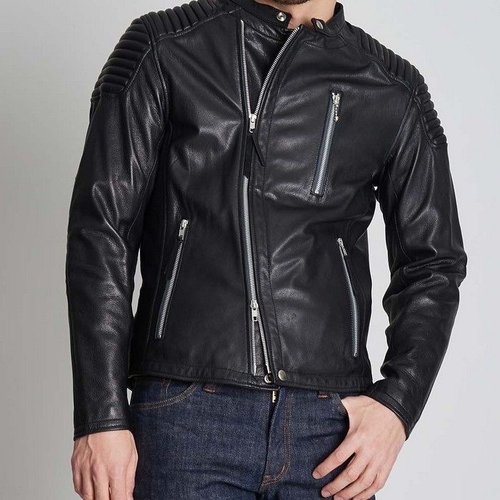 新品未使用　AGINGCCC ブラック ライダースジャケット ダブル 1188 FENNEL レザーダブルライダースジャケット ブラック