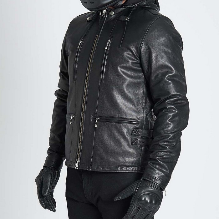 ダイネーゼ シングルレザージャケット ACE CAFE LONDON 本革 黒 エース