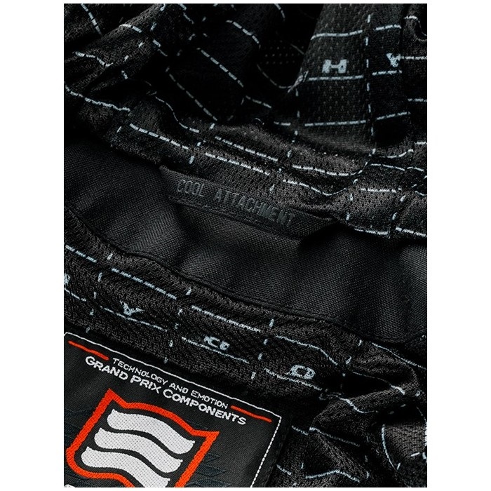 HSL307D CELTIS D3O ST-X Lite LEATHER JAC BLACK/WHITE｜レザー