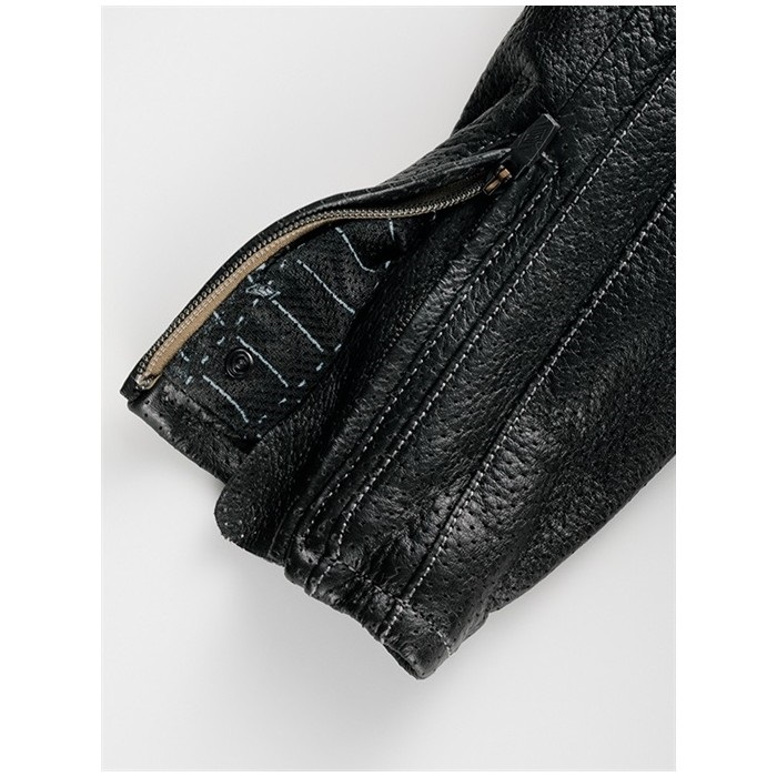 HSL307D CELTIS D3O ST-X Lite LEATHER JAC BLACK/WHITE｜レザー