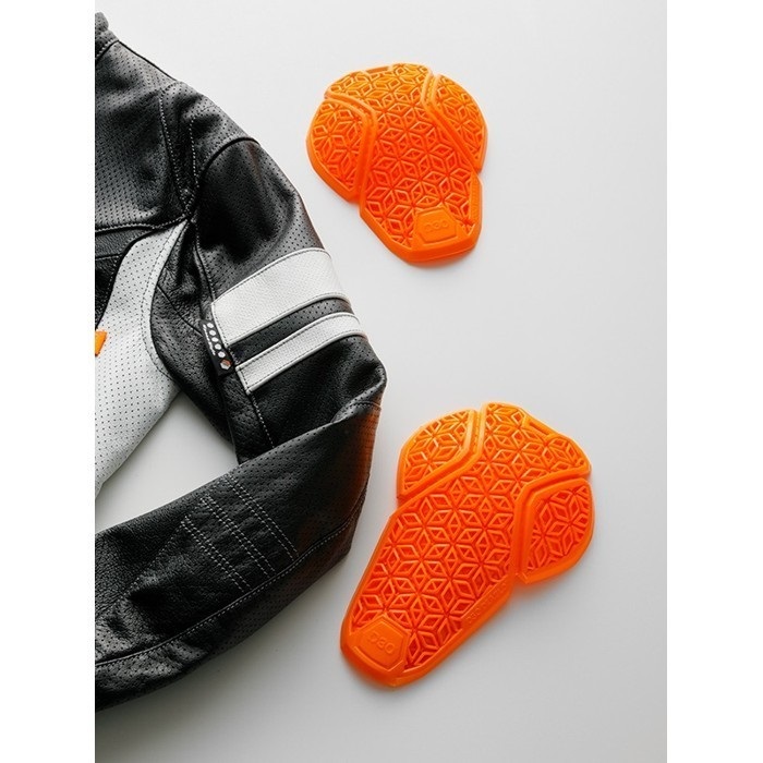 HSL306D ALEM D3O ST-X Lite LEATHER JAC BLACK/WHITE｜レザー