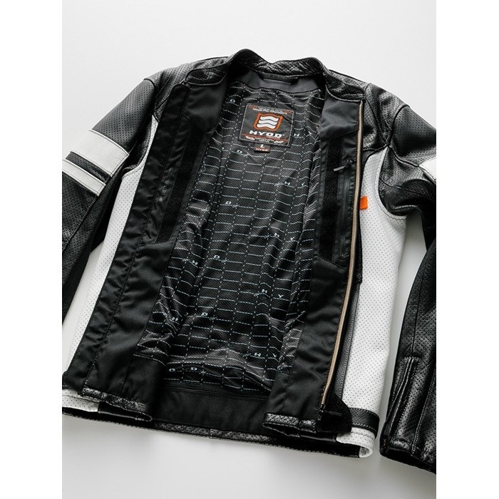 HSL306D ALEM D3O ST-X Lite LEATHER JAC BLACK(CREST)｜レザー