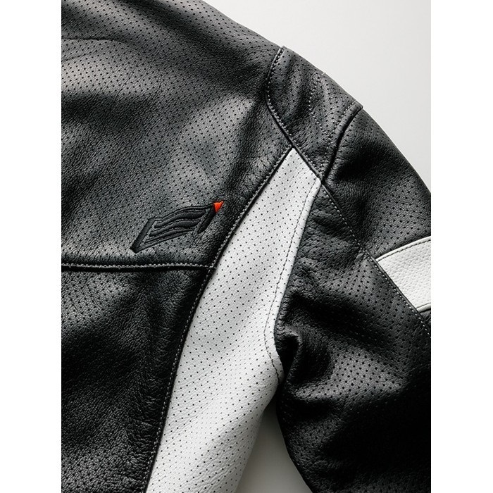 HSL306D ALEM D3O ST-X Lite LEATHER JAC BLACK(CREST)｜レザー