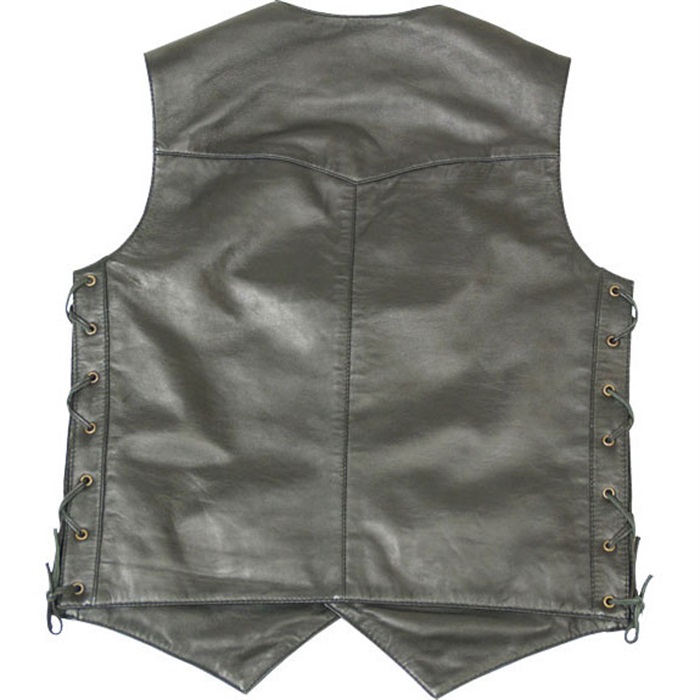 在庫限り】【アウトレット】R66LV-01 COW LEATHER VEST レザーベスト