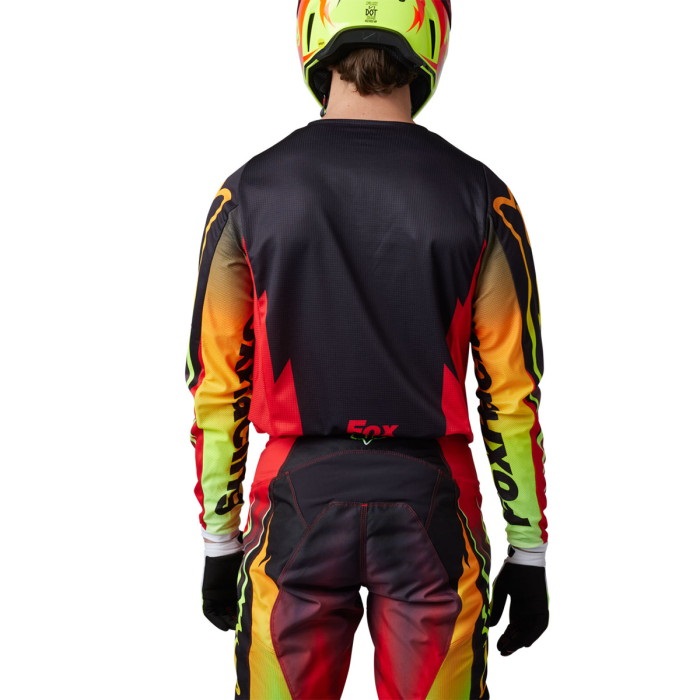 トレーニングウエア 180 ジャージ トキシック フローレッド｜オフロードジャージ｜の